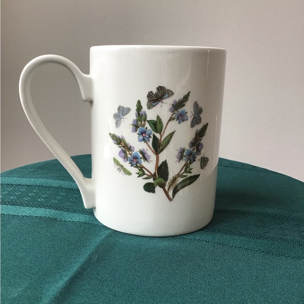 Portmeirion Botanic Garden Mug Veronica Chamaedrys Speedwell Butterfly‎ F… - Picture 2 of 4